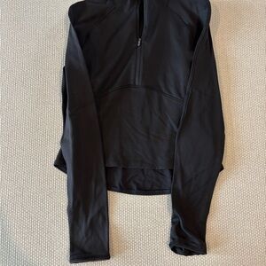 Lululemon Athletica Black Half-Zip Top